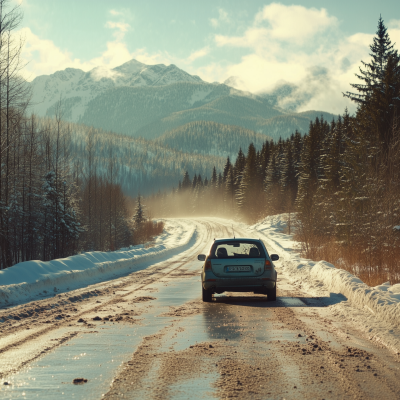 Winter Roadscape