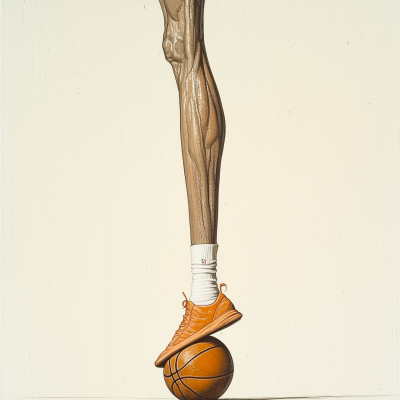 Minimalist Basketball Legs