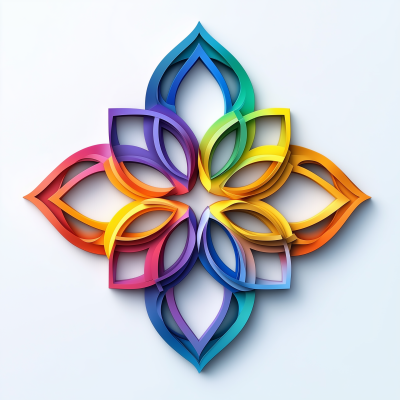 Vibrant Harmony Symbol Design