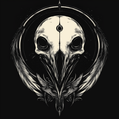 Crow Skull Talisman