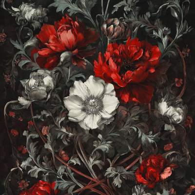 Gothic Floral Design