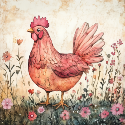 Whimsical Chicken