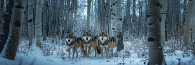 Wolves in Winter