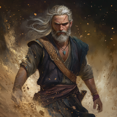 Wind Mage Character