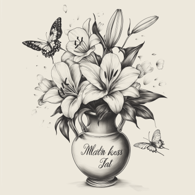 Floral Tattoo Design