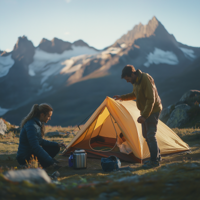 Setting Up Camp