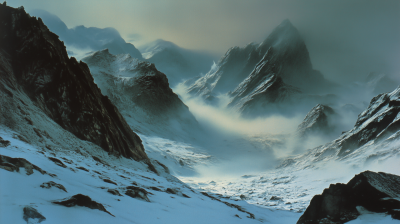 Rugged Andean Mountains