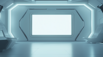 Futuristic Electronic Screen