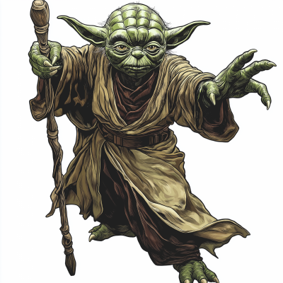 Yoda Vector Illustration