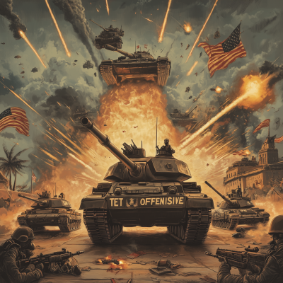 Tet Offensive Firework Design
