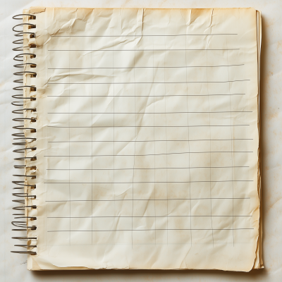 Notebook Paper Background Texture