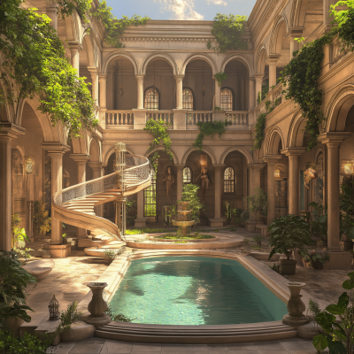 Ancient Courtyard