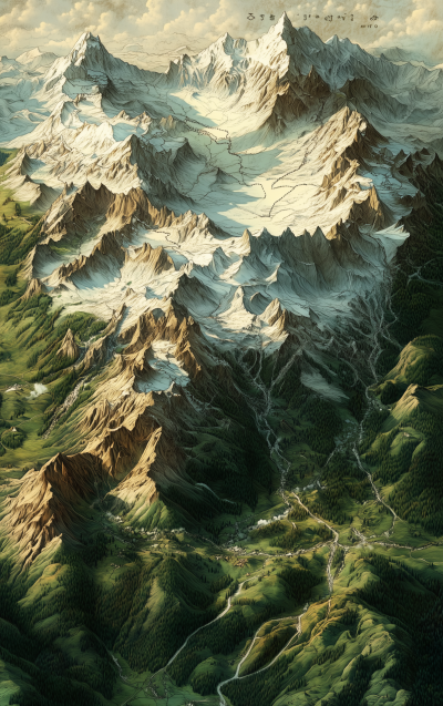 VTT Mountain Map