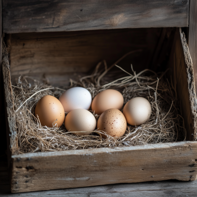 Realistic Chicken Eggs