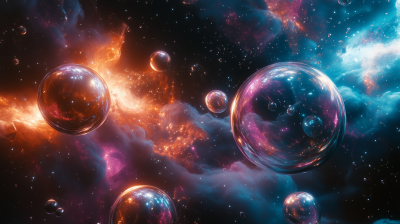 Multiverse in Colorful Bubbles