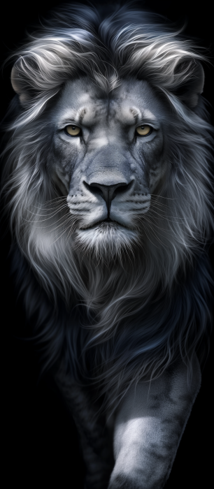 Hyperrealistic Lion Tattoo Design