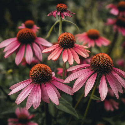 Echinacea Purpurea Flowers