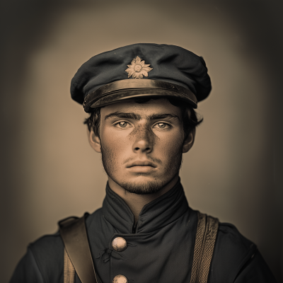 Young Civil War Soldier