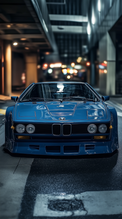 Dramatic BMW M1