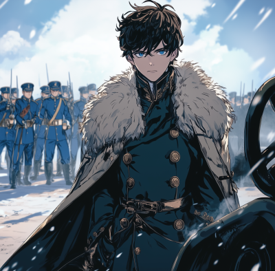 Anime Soldier Boy