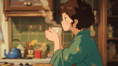 Cozy Morning in the Kitchen