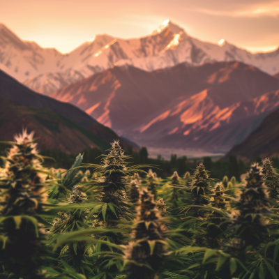 Sunset Over Hindu Kush