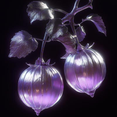 Metallic Gooseberries Model