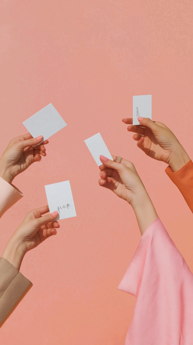 Elegant Postcard Collage