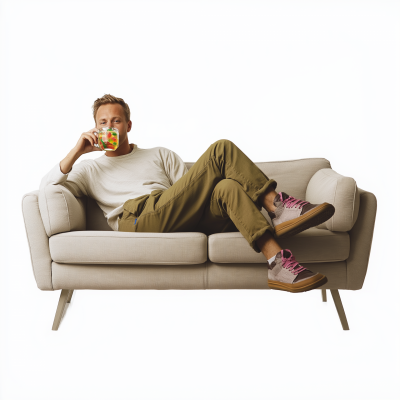 Relaxing on the Couch