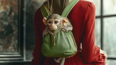 Surreal Monkey Backpack