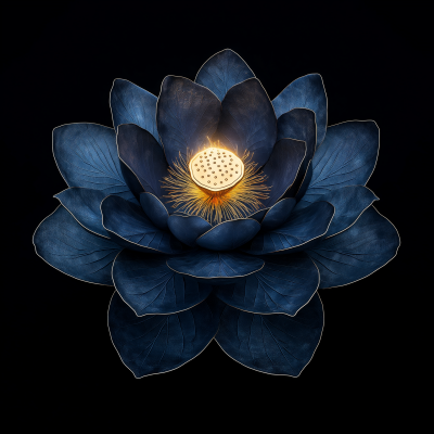 Blue Lotus Blossom