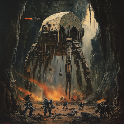 70’s Sci-fi Scene