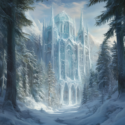 Ice Cathedral in Winterwood