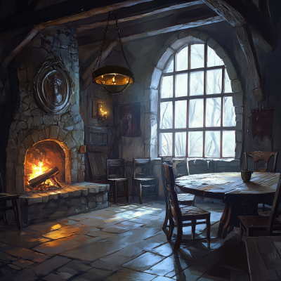 Medieval Inn Interior