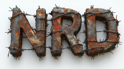 Barbed Wire Text