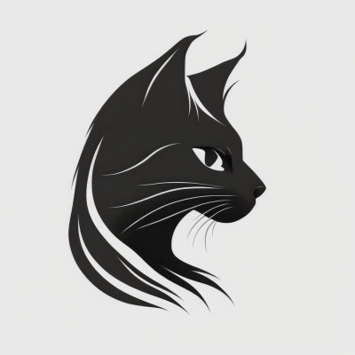 Minimal Cat Logo