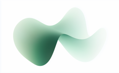 Abstract Green Shape