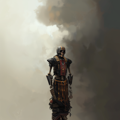 Evil Droid in Bone Armor