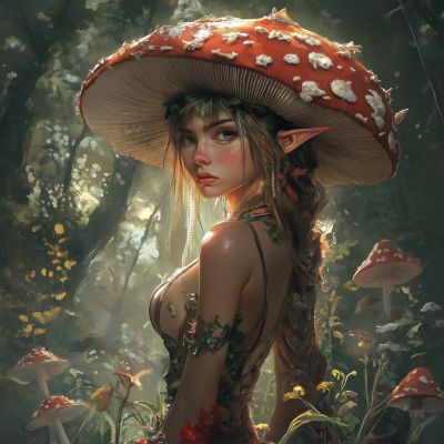 Mushroom Woman