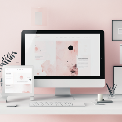 Clean Web Page Design