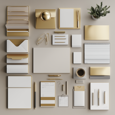 Elegant Gold Marketing Theme