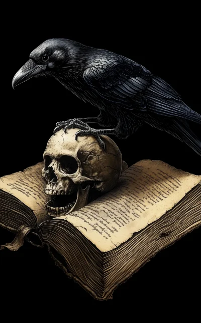 Raven and Skull