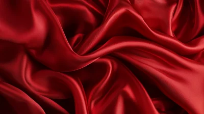 Dancing Red Satin