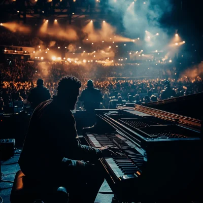 Musician Performing at Wimbledon