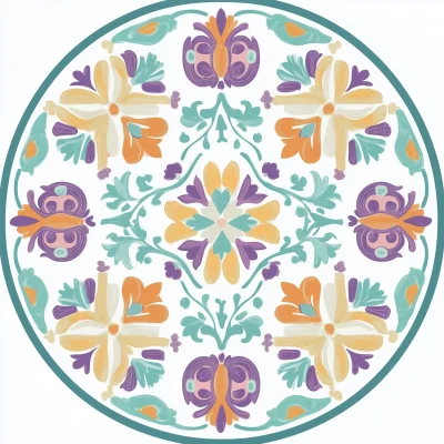 Elegant Rococo Pattern