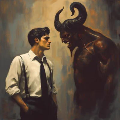 Face Off with the Devil