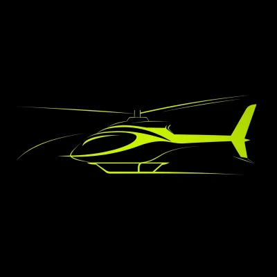 Modern Helicopter Company Logo