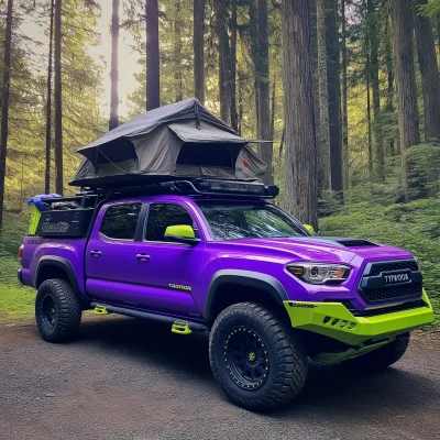 Vintage Styled Toyota Tacoma