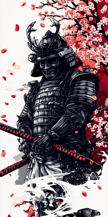 Samurai Tattoo Flash