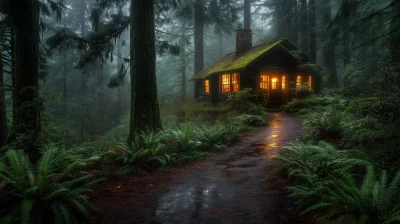 Mossy Forest Path